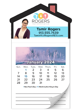 Magnetic calendars for realtors are great promotional items in 2024