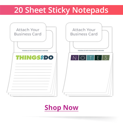 20-Sheet Sticky Notepads