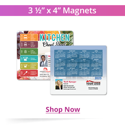 Real Estate Calendar Magnets 3.5''x4''