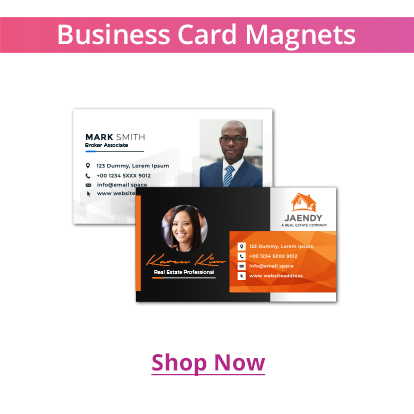 Real Estate Business Card Magnets