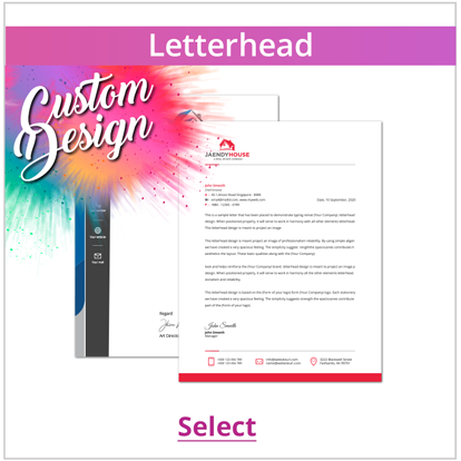 Letterheads