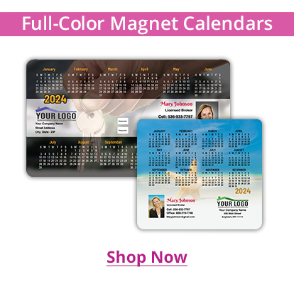 Full-color Calendar Magnets for Refrigerator