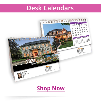 Small Real Estate Desk Calendars