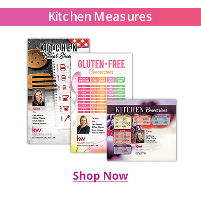 Real Estate Kitchen Measures Magnets