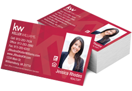 Keller Williams Standard Real Estate Business Cards