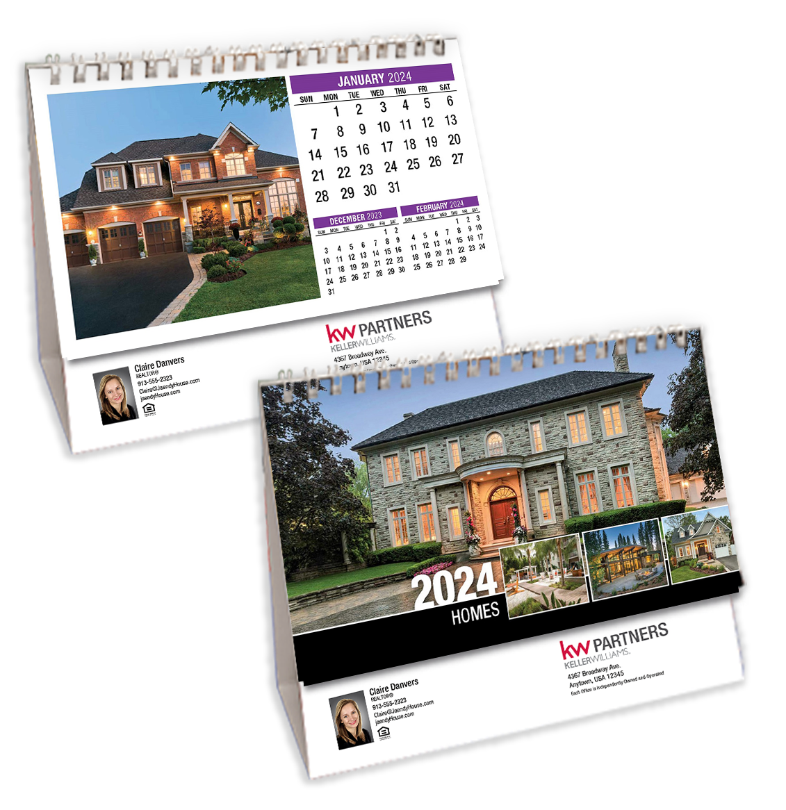 2024 Custom Real Estate Desk Calendars