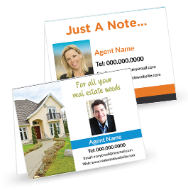 Independent Realtor Real Estate Custom Folded Note Cards