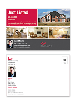 Keller Williams Jumbo Real Estate Postcards 