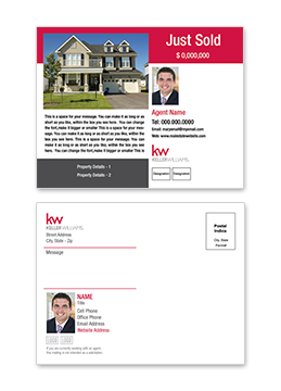 Keller Williams Standard Real Estate Postcards 