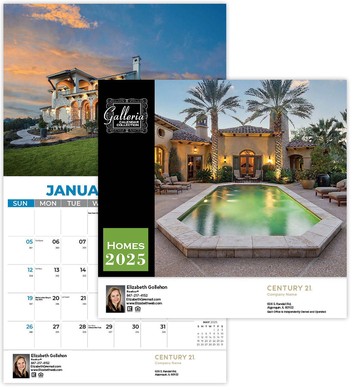 Real estate wall calendars and promotional items 2025 calenders