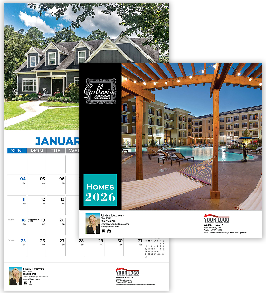 Real Estate Wall Calendars 2025 Codee Lindie