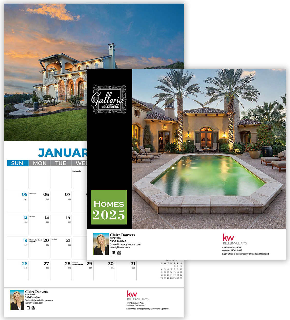 2025 Real Estate Wall Calendars